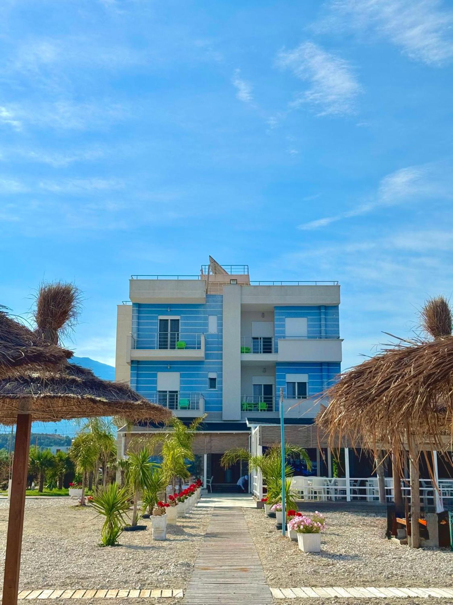 Blue Paradise Hotel Orikum Bagian luar foto