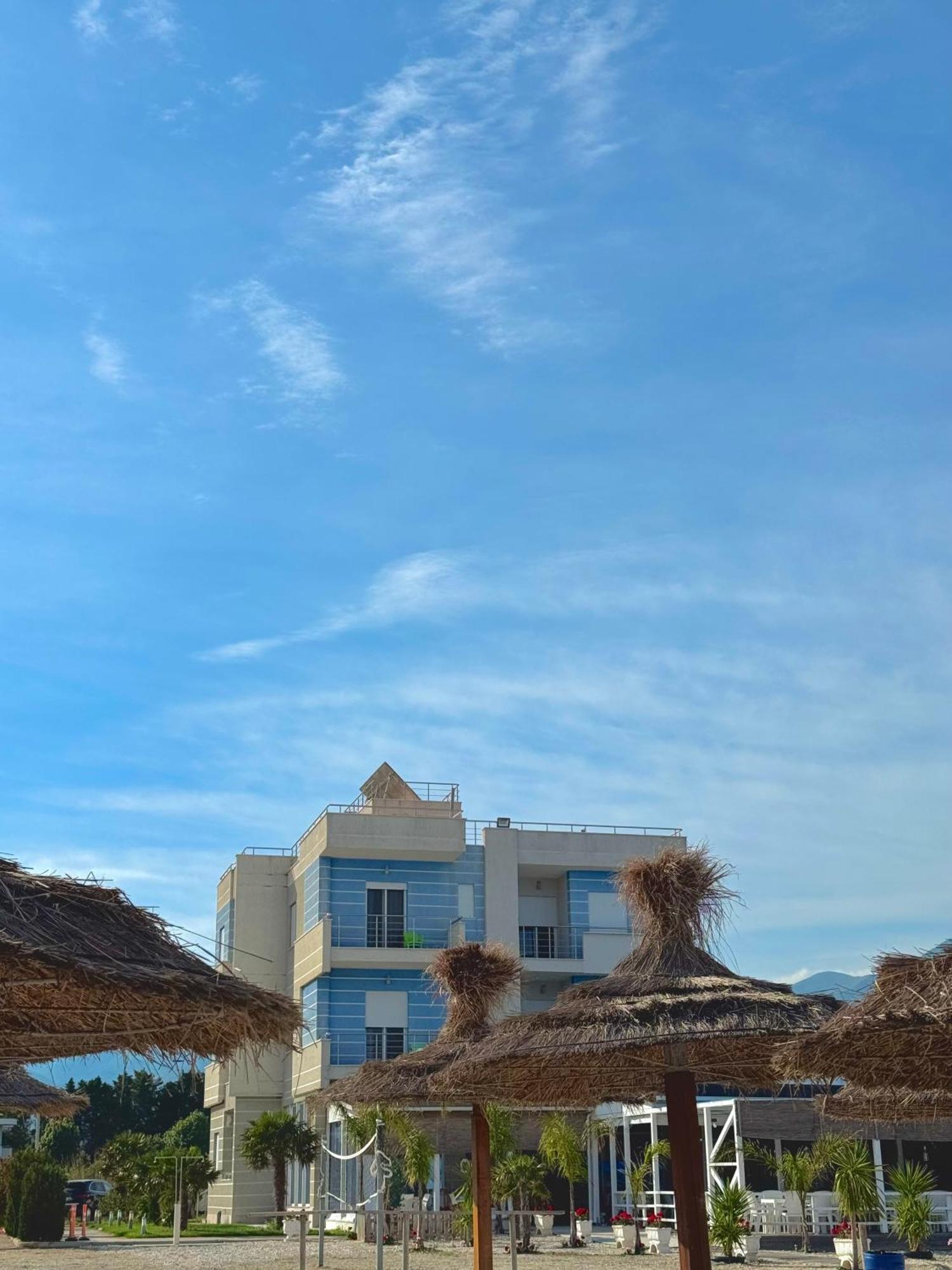 Blue Paradise Hotel Orikum Bagian luar foto